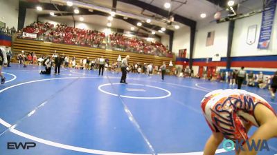 110-120 lbs Rr Rnd 2 - Rhett Powers, Tiger Trained Wrestling vs Carter Caughman, Coweta Tiger Wrestling
