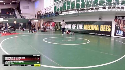 285 lbs Cons. Round 2 - Demarzhon Brooks, Hoover (North Canton) vs Victory Workman, Olmsted Falls