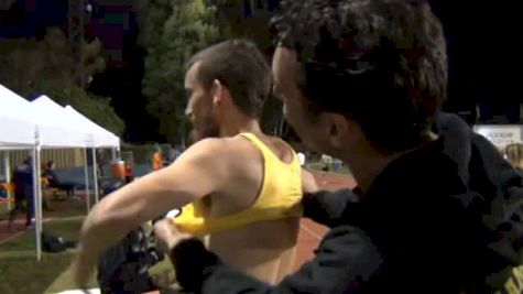 AJ Acosta new jersey and fastest 1500 time in 2 years at 2012 USATF Oxy HP