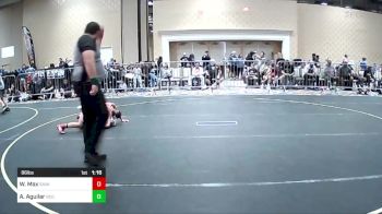 86 lbs Final - William Max, Savage House WC vs Antonio Aguilar, Red Wave WC