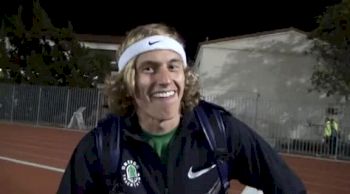 Evan Jager faces the water pit and talks mental lapse in steeple after 2012 USATF Oxy 2012