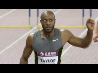 Angelo Taylor wins first DL 400m hurdles  - Shanghai Diamond League 2012