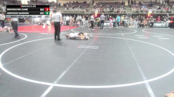 80 lbs Rr Rnd 3 - Jaxi Jean Downing, Valley Bad Boys vs Keilee Fagan, Valley Bad Boys