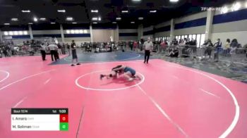 136 lbs Final - Isabella Amaro, Empire WC vs Mariz Soliman, Team Quest