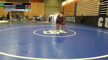 285 lbs Cons. Round 2 - Marcus Ochoa, Victor Valley College vs Ahmad Wahedi, Sacramento City College
