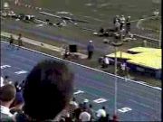Obea Moore at the State meet 1995 4x400 45.5 split