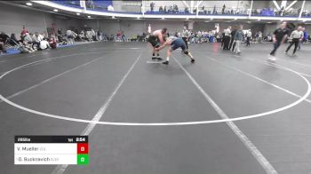 285 lbs Semifinal - Vincent Mueller, Columbia vs Daniel Bucknavich, Cleveland State