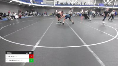 285 lbs Semifinal - Vincent Mueller, Columbia vs Daniel Bucknavich, Cleveland State