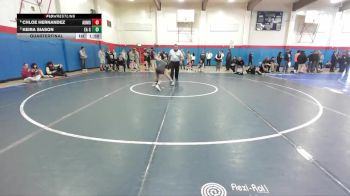 Girls 105 lbs Quarterfinal - Keira Siason, Everett Alvarez Girls vs Chloe Hernandez, Mitty&nbsp;Girls
