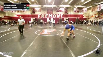 113 lbs Semifinal - Maddux Guerra, Gilroy vs Phoenix Flores, Milpitas