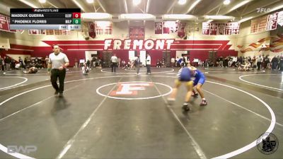 113 lbs Semifinal - Maddux Guerra, Gilroy vs Phoenix Flores, Milpitas