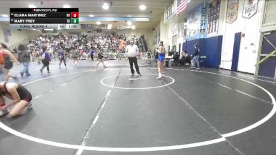 100 lbs Cons. Round 4 - Eliana Martinez, Paloma Valley vs Mary Frey, Fountain Valley