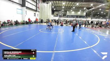 Super HWT 166 lbs Round 3 - Nicolas Rodriguez, Mat Rats Wrestling Club vs Kayleen Cox, Smithfield Youth Wrestling