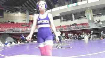 115 lbs Round 1 (3 Team) - Ashlyn Zerr, Minden vs Yesenia Perez, Lincoln Northeast