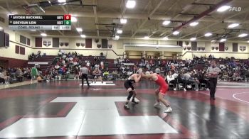 150 lbs Cons. Round 1 - Greysun Lein, Roland-Story vs Jayden Bucknell, NH/TV