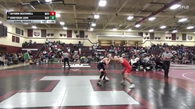150 lbs Cons. Round 1 - Greysun Lein, Roland-Story vs Jayden Bucknell, NH/TV