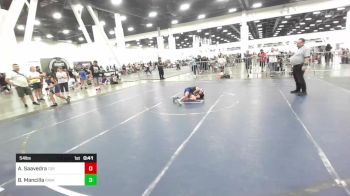 54 lbs Semifinal - Alaina Saavedra, Top Rank vs Braelynn Mancilla, Ravage WC