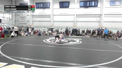 92 lbs Round Robin 2 - Jordy Teran, Alber Athletics - EL vs Aiden Turner, ScrapYard Wrestling Club - EL