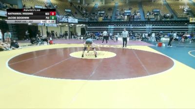 157 lbs Cons. Round 5 - Jacob Goodwin, Pratt CC vs Nathanial Higgins, Western Colorado
