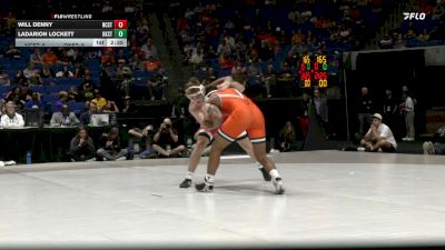 165 lbs Quarters & 1st Wb (16 Team) - Will Denny, NC State vs LaDarion Lockett, Oklahoma State