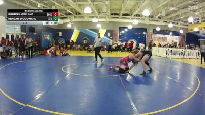 215 lbs Round 4 (8 Team) - Porter Loveland, Alpha Dogs vs Keagan Woodward, Stampeders