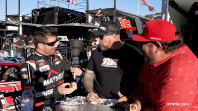 Eating Hot Dogs And Mending Fences With NASCAR Modified Drivers Jimmy Blewett & Doug Coby