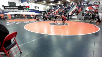285 lbs Champ. Round 2 - Eduardo Orellana, Arlington vs Angel Rodriguez, Centennial (Corona)
