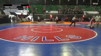 5A 126 lbs Champ. Round 1 - Brody Chestnut, Saint Clair County vs Aayden Morrison, Lincoln