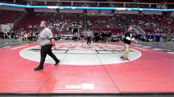 121 lbs Semifinal - Greyson Music, Bishop McDevitt vs Gauge Botero, Faith Christian Acad.