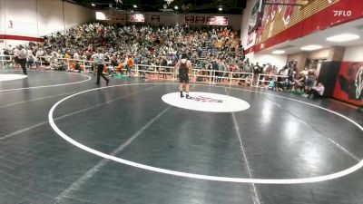 175 lbs Quarterfinal - Xavier Binns, Lander Middle School vs Juan Ramirez, Powell Middle School