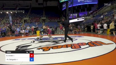 138 lbs Cons-semis - Brandon Green, IL vs Anthony Delgado, NV