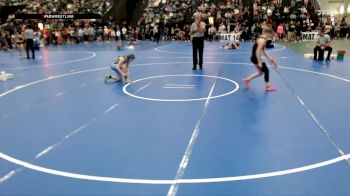 122-130 lbs Champ. Round 1 - Abby Sparks, The Best Wrestler vs Kensington Tosh, Decatur Lakers Wrestling Club