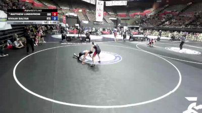 120 lbs Champ. Round 1 - Matthew Lundstrom, Cardinal Wrestling Club vs Rivaan Balyan, Beat The Streets - Los Angeles