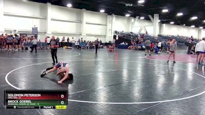 106 lbs Round 2 (8 Team) - Solomon Peterson, Spec Ops vs Brock Goebel, Nebraska Heroes (B Team)