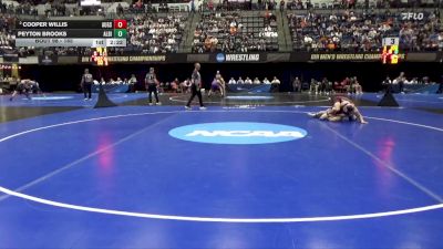 165 lbs Champ. Round 1 - Peyton Brooks, Albion vs Cooper Willis, Augsburg