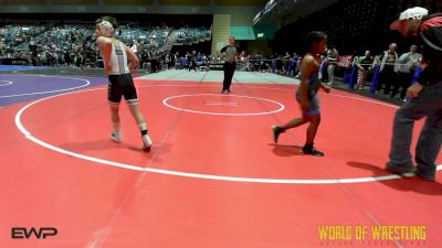 100 lbs Rr Rnd 5 - Julian Harper, Tulare Titans Wrestling Club vs Maxon McMurtrie, Cowburn Wrestling Compound