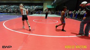 100 lbs Rr Rnd 5 - Julian Harper, Tulare Titans Wrestling Club vs Maxon McMurtrie, Cowburn Wrestling Compound