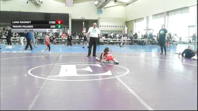 62 lbs Rr Rnd 2 - Luke Rooney, CT Whale Beluga - K3 vs Travis Palmer, South Side Wrestling Club - K3