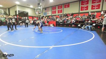 132 lbs Round Of 32 - Hunter Myers, Bartlesville vs Jaleen Williams, Tulsa Hale
