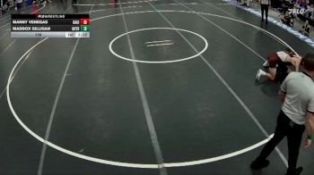 138 lbs Quarterfinals (8 Team) - Manny Venegas, David City vs Maddox Gilligan, Gothenburg