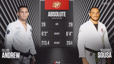 Fellipe Andrew vs Roosevelt Souza 2022 IBJJF FloGrappling Grand Prix