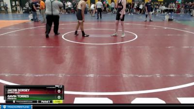 145 lbs Cons. Round 5 - Jacob Dorsey, Nampa West vs Gavin Torres, Meridian