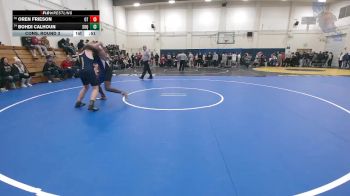 179 lbs Cons. Round 3 - Oren Frieson, Oakland Tech vs Bohdi Calhoun, Soquel