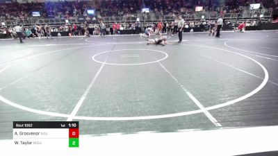 110 lbs Round Of 16 - Adrian Grosvenor, Siouxland Wrestling Academy vs Walter Taylor, Rogue Warrior Wrestling