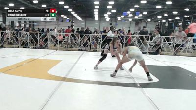 114 lbs Rr Rnd 3 - Lilly Kuhs, PA DXI Elite - HSG vs Paige Nellett, Athena Wrestling Purple - HSG