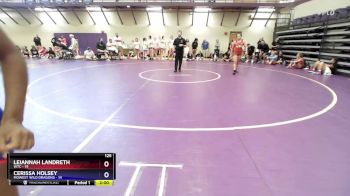 125 lbs Round 5 (10 Team) - Aliya Guebara, WTC vs Da`Neya West, MoWest Wild Dragons