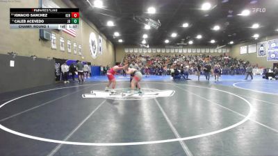 215 lbs Champ. Round 1 - Ignacio Sanchez, Kerman vs Caleb Acevedo, Justin Garza