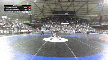 Boys 4A 150 lbs Cons. Round 2 - Keaven Abbott, Bethel vs Cheyzen Quevedo, Lake Stevens