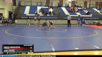 141 lbs Quarterfinal - Aedon Oberdorfer, Augsburg vs Cody Pester, Nebraska Wesleyan