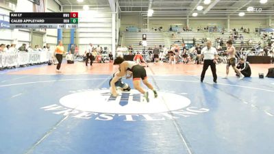 145 lbs Rr Rnd 2 - Kai Ly, MetroWest United Lightning - HSB vs Caleb Appleyard, Iron Faith Gold - HSB